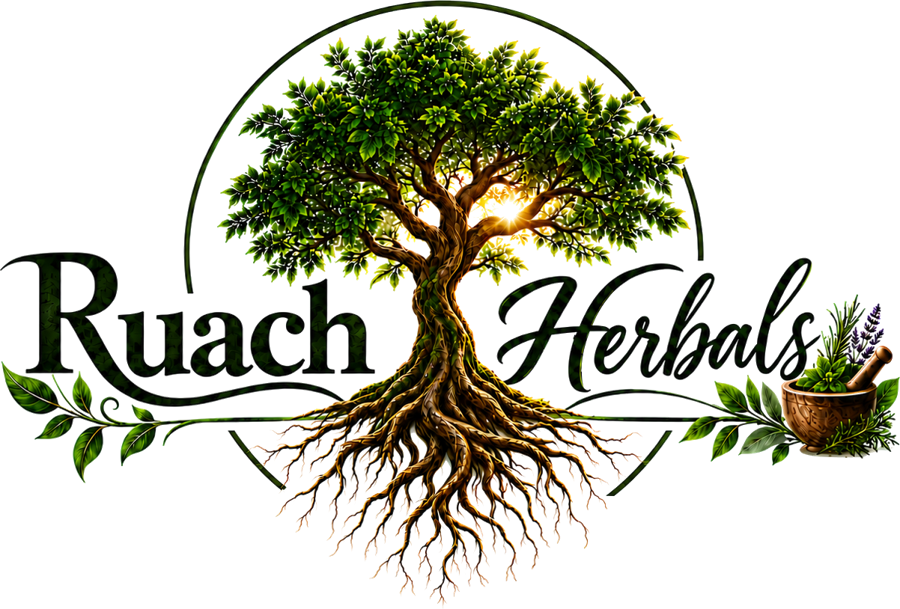 Ruach Herbals tree of life logo